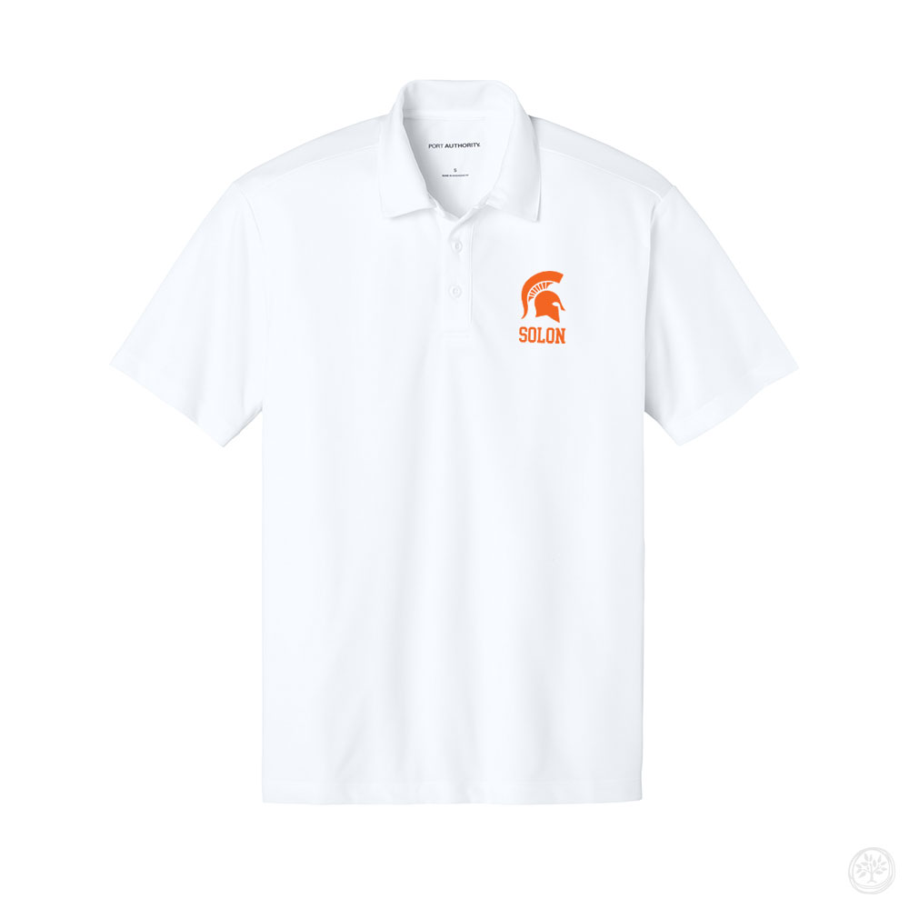 Spartan Embroidery (Orange Thread) – Port Authority Silk Touch Polo